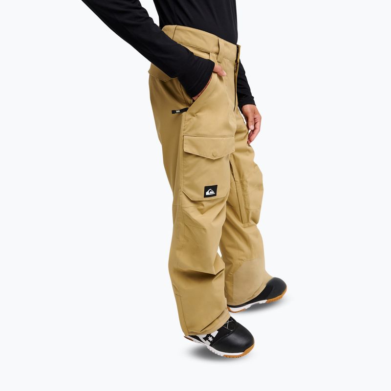 Pantaloni da snowboard da uomo Quiksilver Utility 20K Pt kelp 4