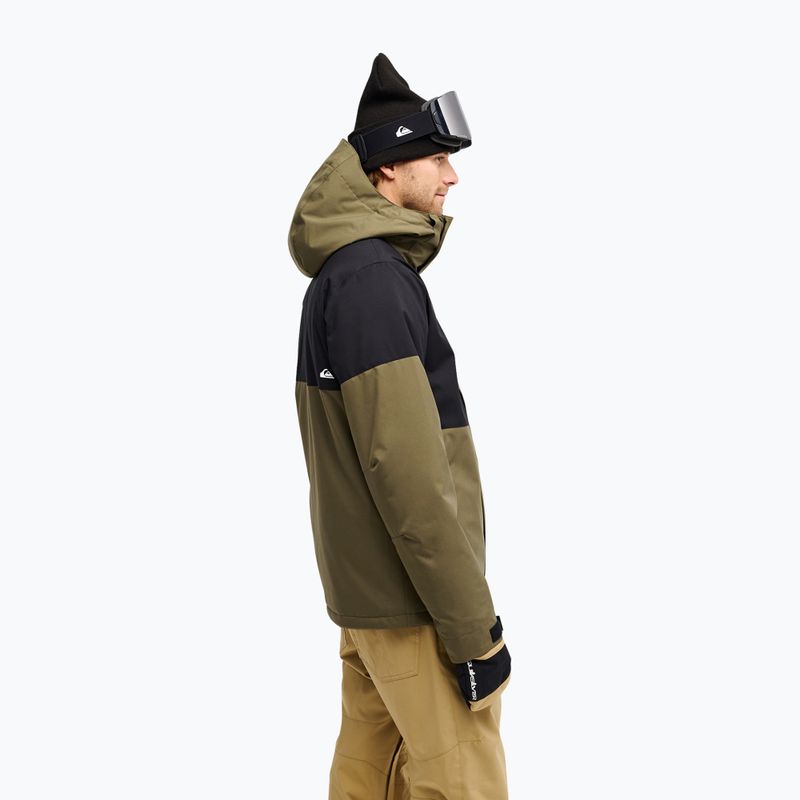 Giacca da snowboard uomo Quiksilver Titano 10K grape leaf 4