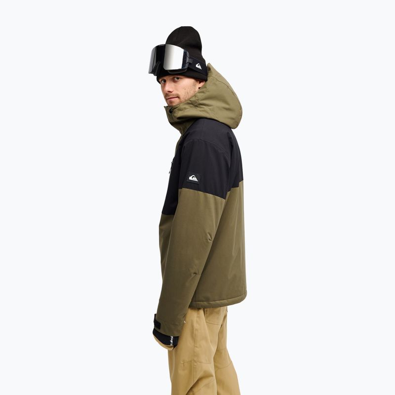 Giacca da snowboard uomo Quiksilver Titano 10K grape leaf 5