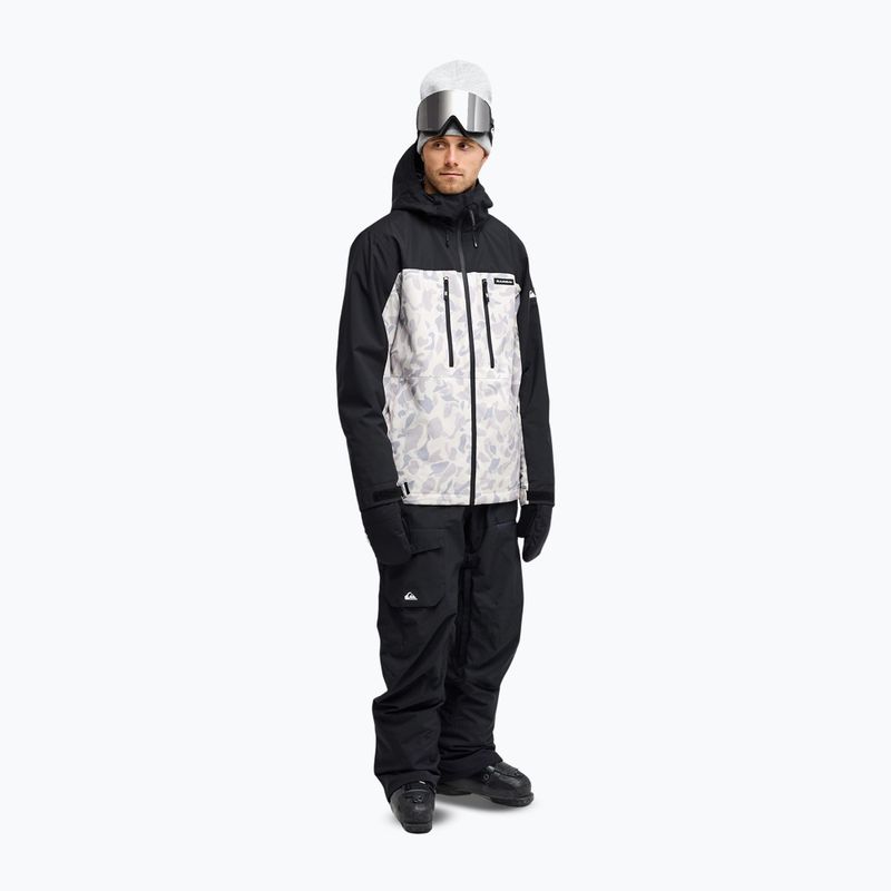 Giacca da snowboard uomo Quiksilver Sycamore 20K ice camo bone white 2