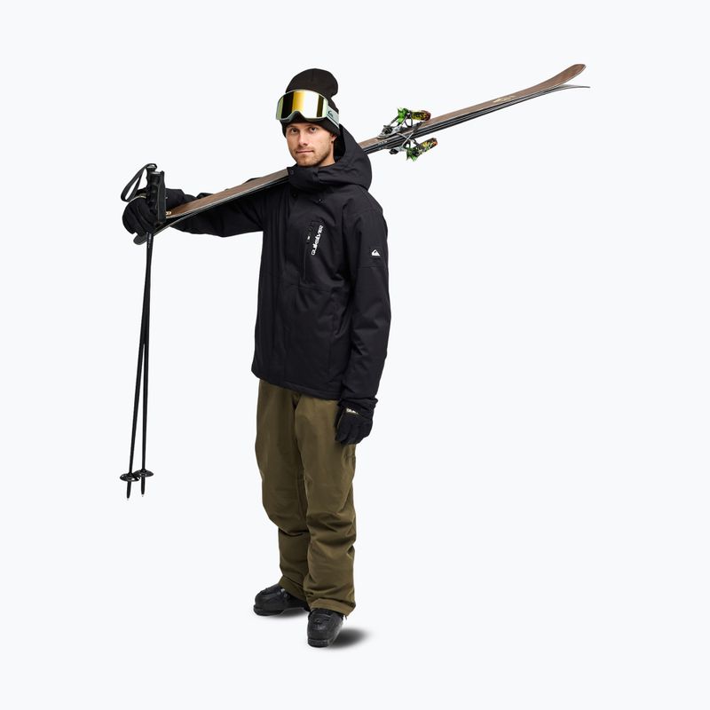 Giacca da snowboard uomo Quiksilver Titano 10K black 2