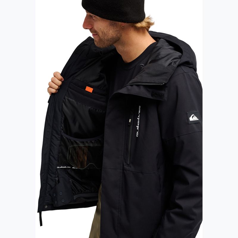 Giacca da snowboard uomo Quiksilver Titano 10K black 8