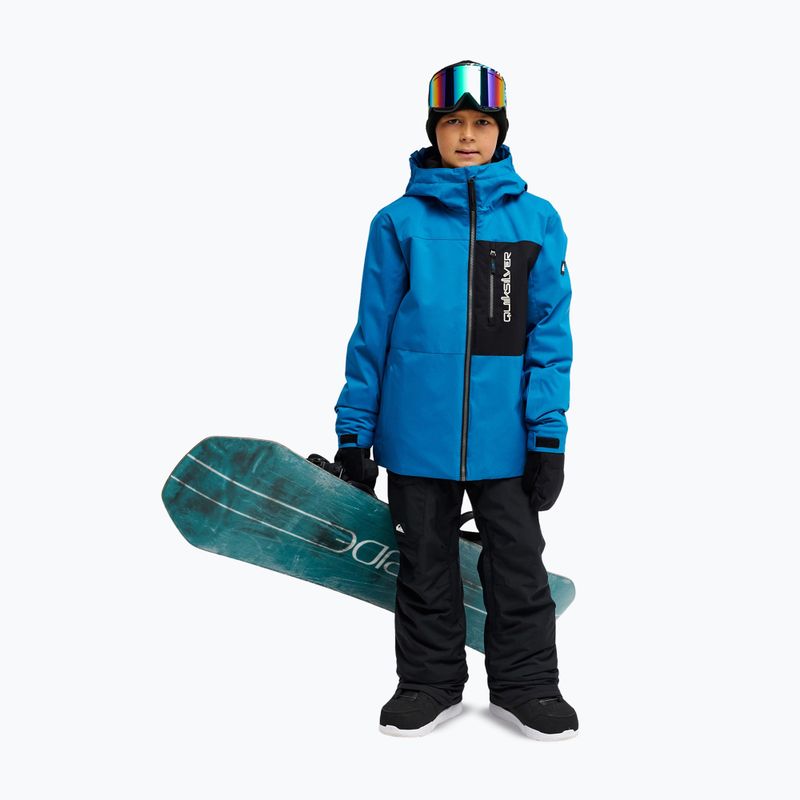 Giacca da snowboard per bambini Quiksilver Sycamore seaport 2
