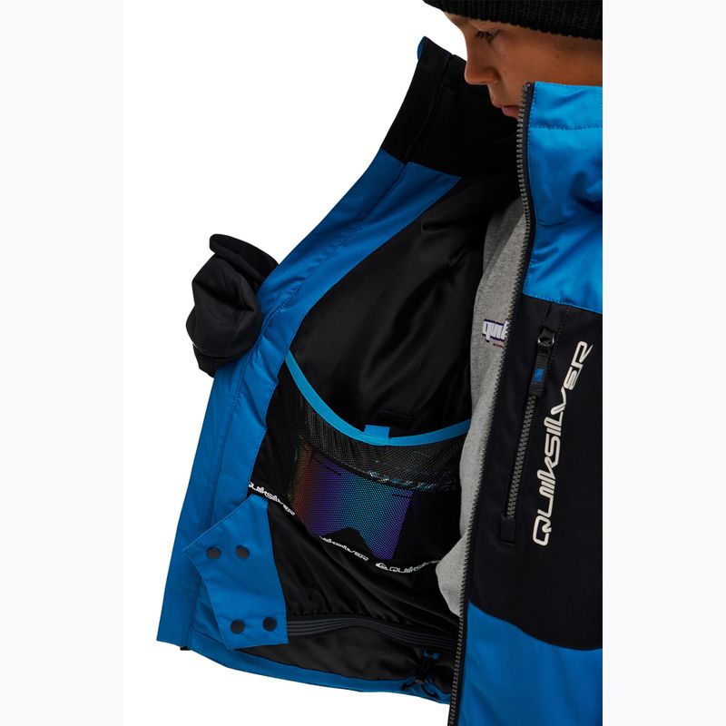 Giacca da snowboard per bambini Quiksilver Sycamore seaport 7