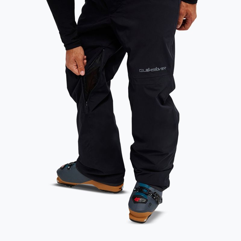 Pantaloni da snowboard da uomo Quiksilver Paramo Stretch 20K Bib black 10