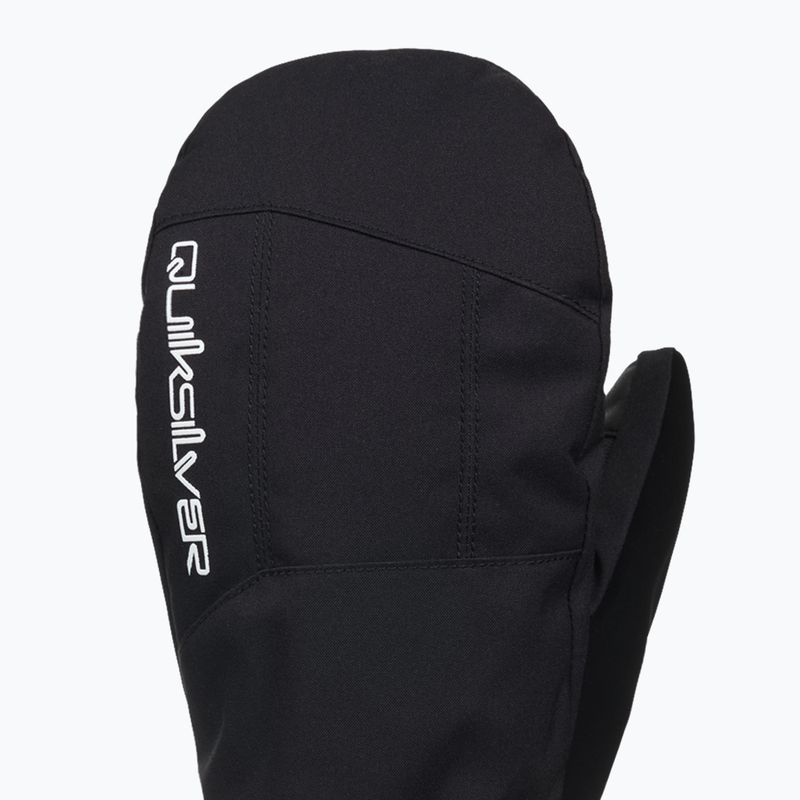 Guanti da snowboard da uomo Quiksilver Mission Mitt true black 3