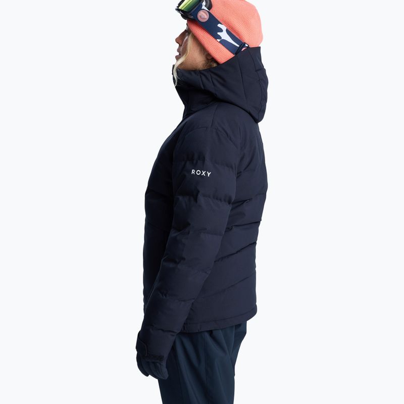 Giacca da snowboard da donna ROXY Snowyhill Puffy true black 4