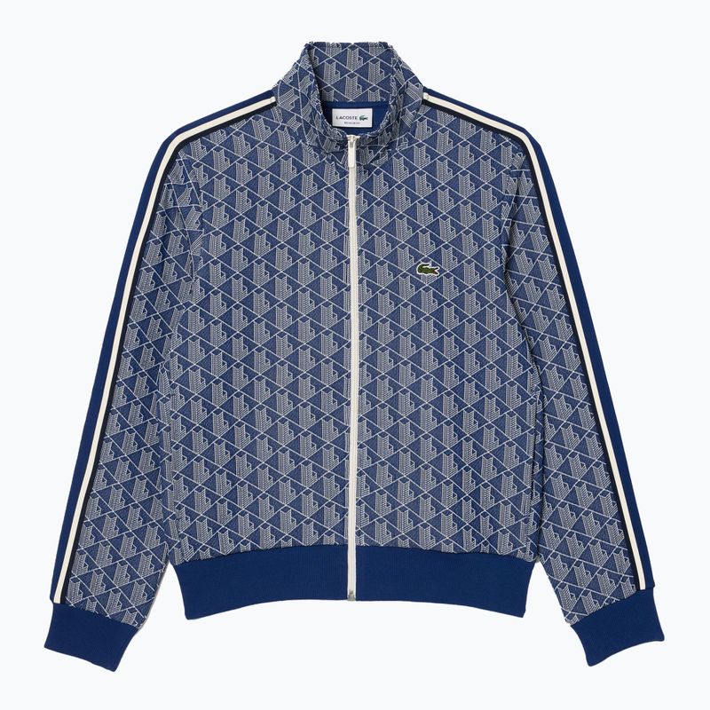 Felpa Lacoste uomo SH1368 metilene/floreale 4