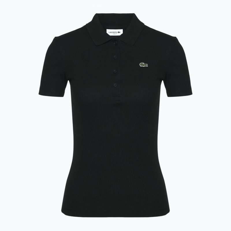 Polo Lacoste donna DF5377 nero