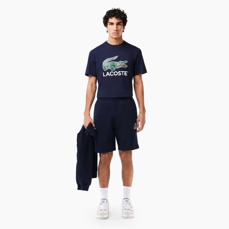 Maglietta Lacoste uomo TH1285 blu navy 3