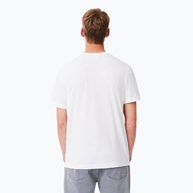 T-shirt Lacoste uomo TH1285 bianco 2