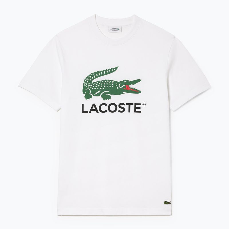 T-shirt Lacoste uomo TH1285 bianco 4