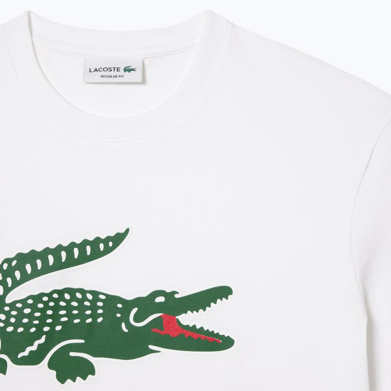 T-shirt Lacoste uomo TH1285 bianco 6