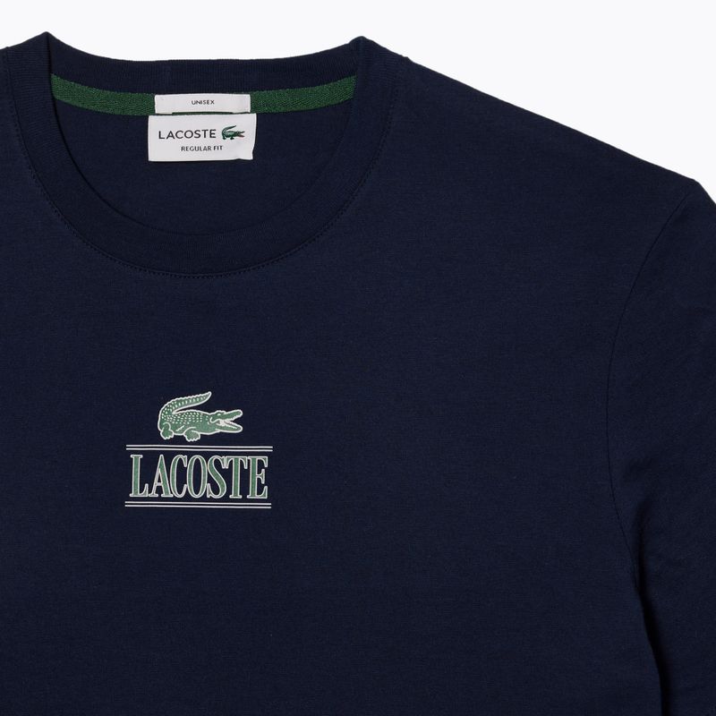 Maglietta Lacoste TH1147 blu navy 5