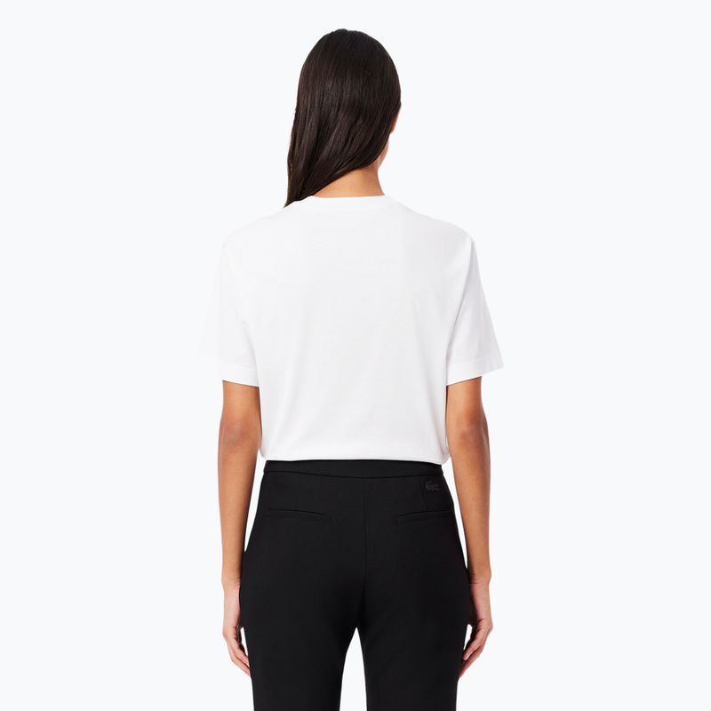 Maglietta Lacoste donna TF7215 bianco 2