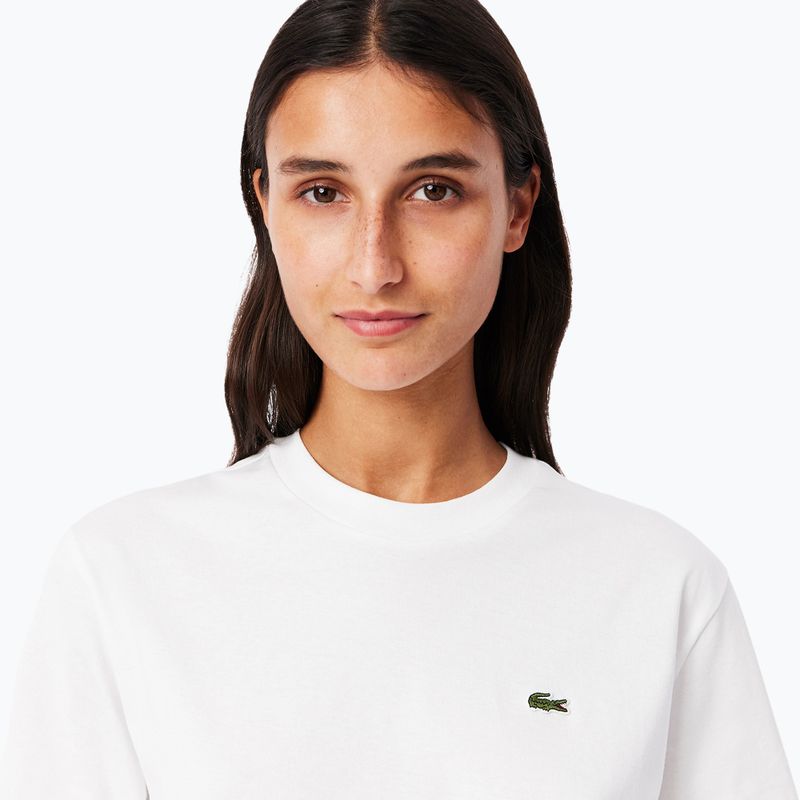 Maglietta Lacoste donna TF7215 bianco 3
