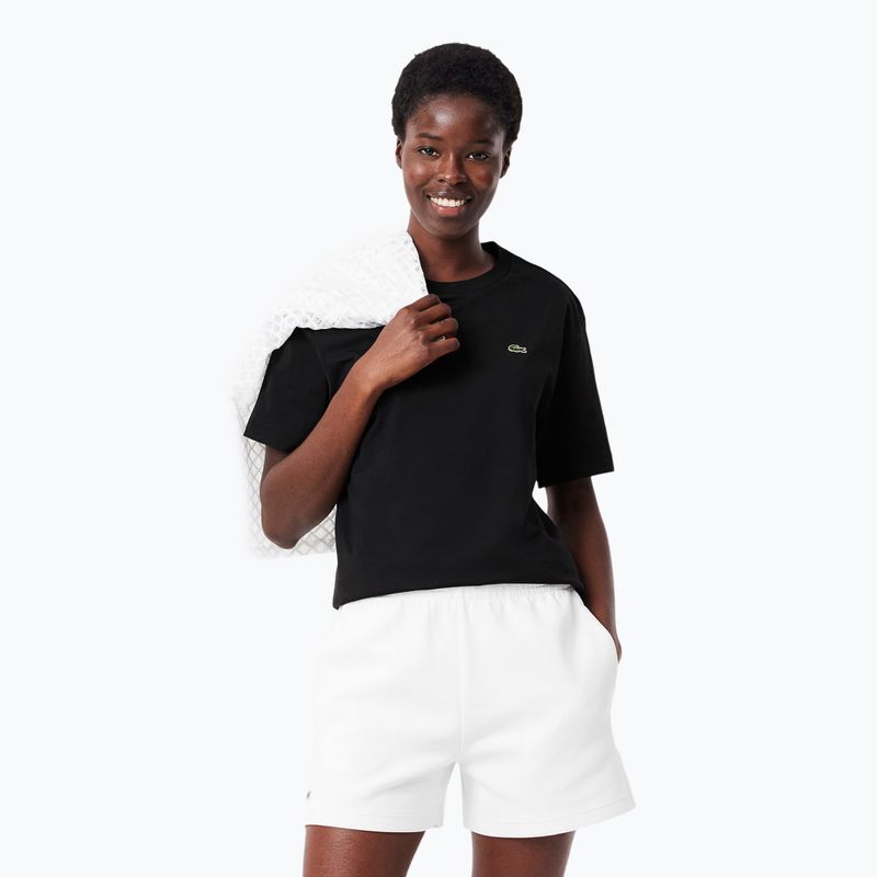 T-shirt Lacoste donna TF7215 nero