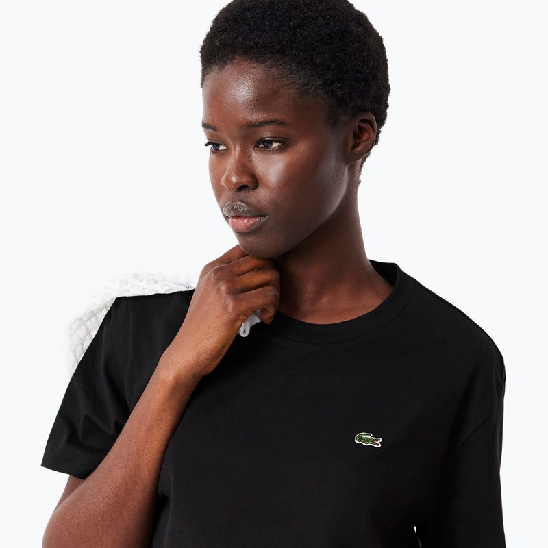 T-shirt Lacoste donna TF7215 nero 3