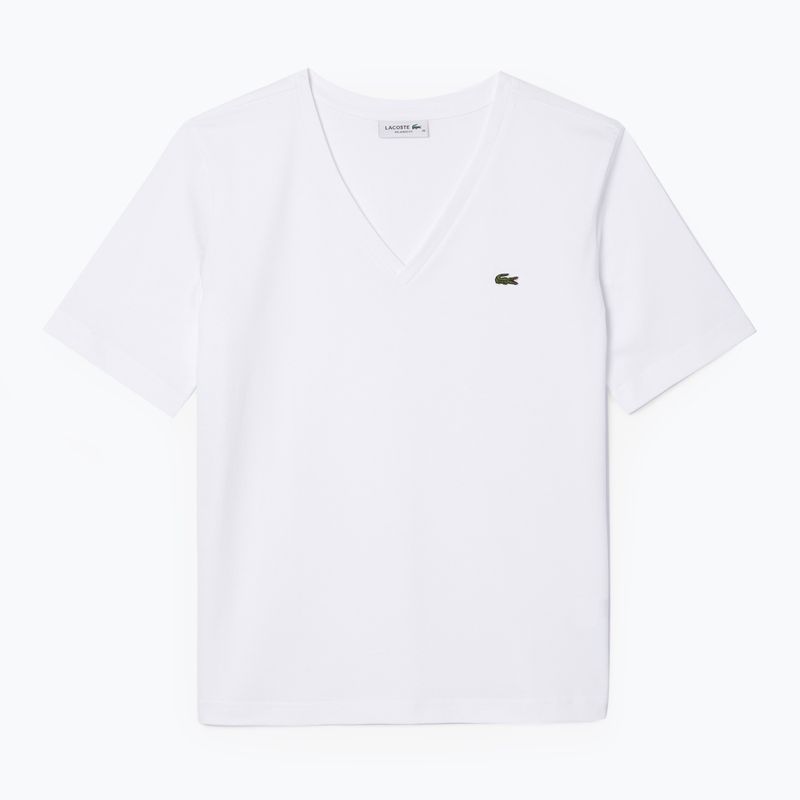 T-shirt Lacoste donna TF7300 bianco 4