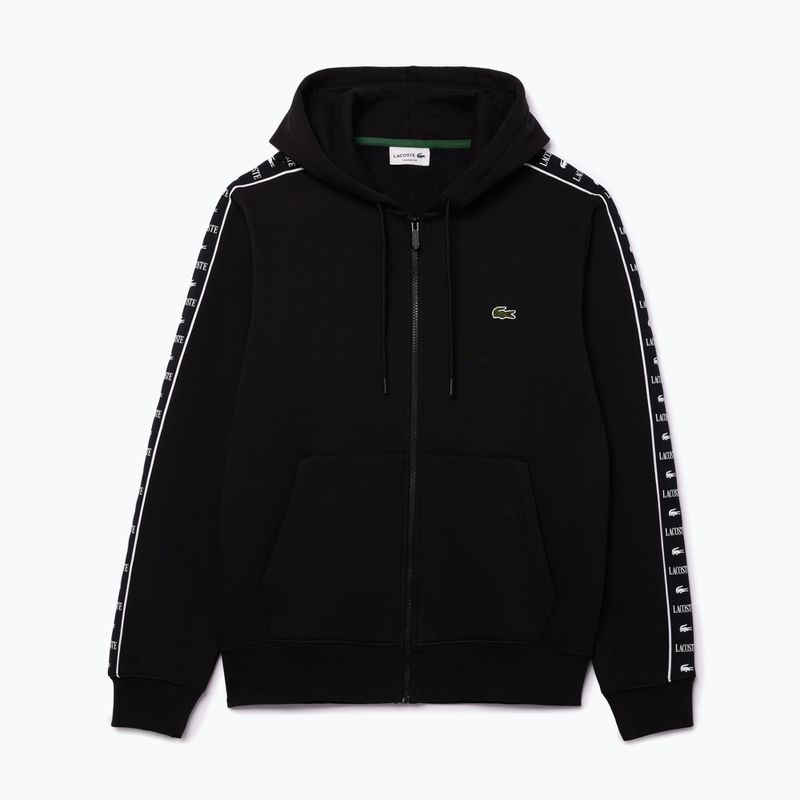 Felpa Lacoste uomo SH7457 nero 5