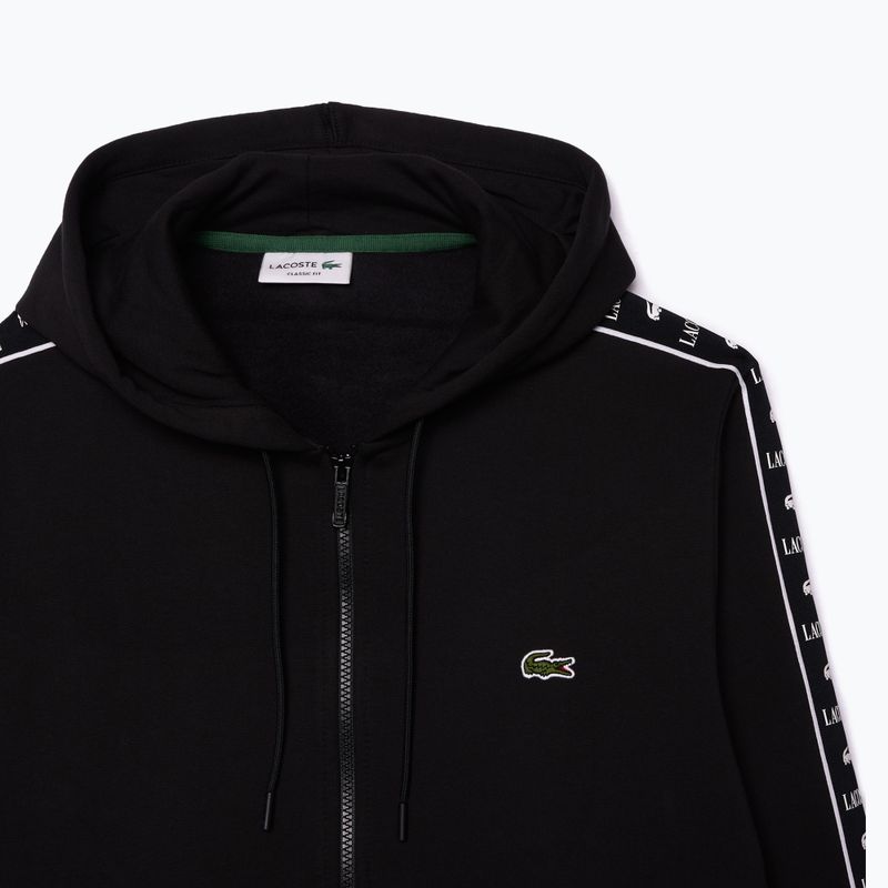 Felpa Lacoste uomo SH7457 nero 6