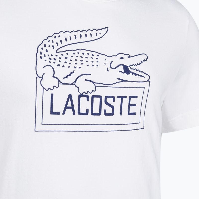 T-shirt Lacoste uomo TH9068 bianco 3