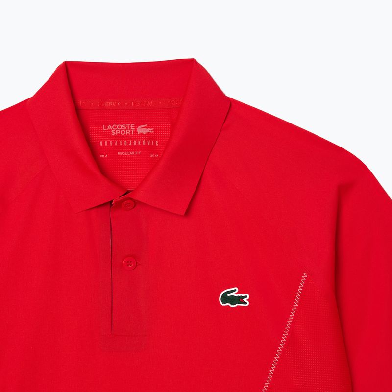 Polo Lacoste da uomo DH7311 ribes rosso 2