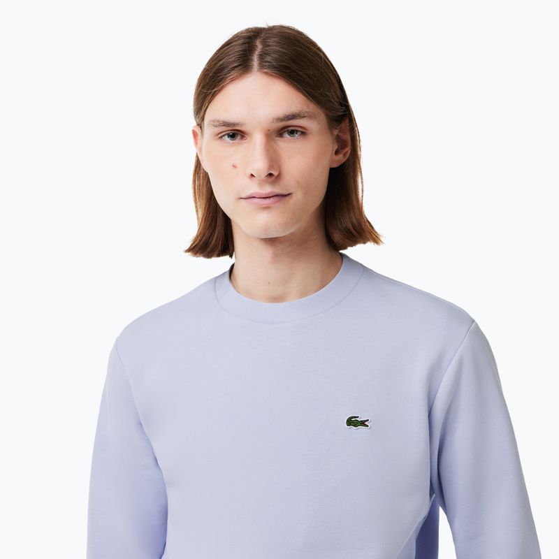 Felpa Lacoste uomo SH9608 blu fenice 3