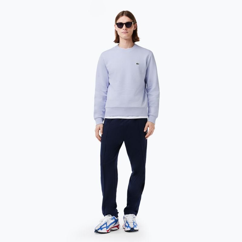 Felpa Lacoste uomo SH9608 blu fenice 4