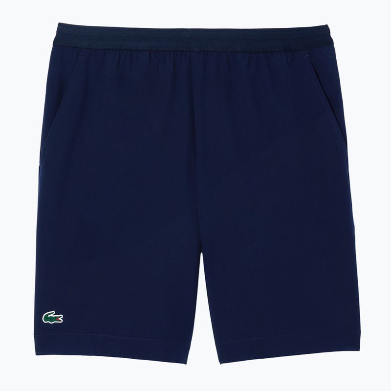 Pantaloncini da tennis Lacoste da uomo GH7452 blu navy 4