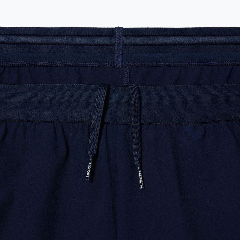 Pantaloncini da tennis Lacoste da uomo GH7452 blu navy 5