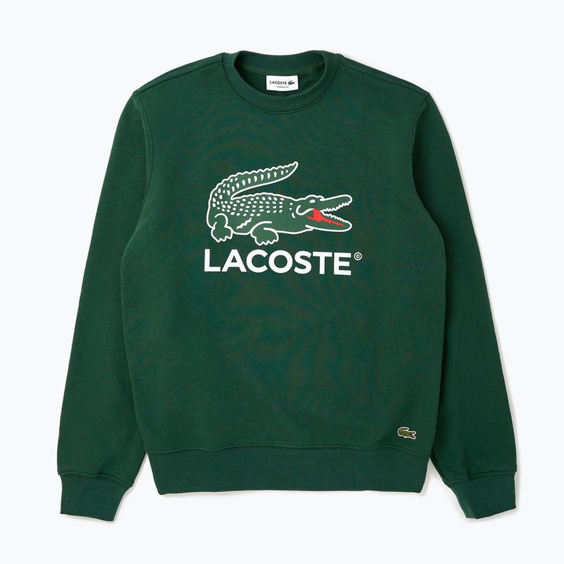 Felpa Lacoste uomo SH1281 verde 5