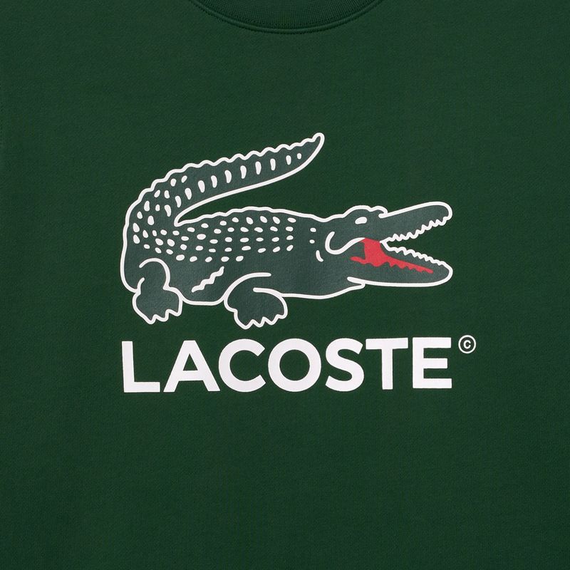 Felpa Lacoste uomo SH1281 verde 7