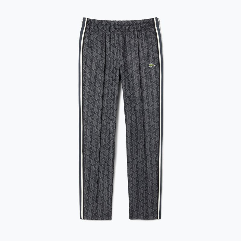 Pantaloni Lacoste da uomo XH1440 nero/grafite 5