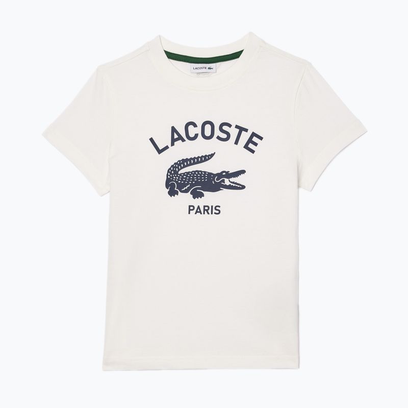 Maglietta Lacoste da bambino TJ3003 farina 5