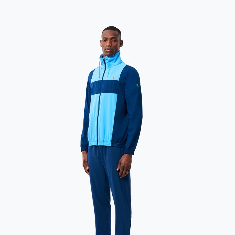 Tuta Lacoste uomo WH2522 globe / blu argentino 4