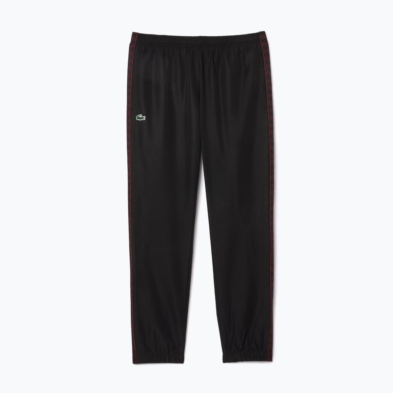 Pantaloni Lacoste da uomo XH2521 nero 5