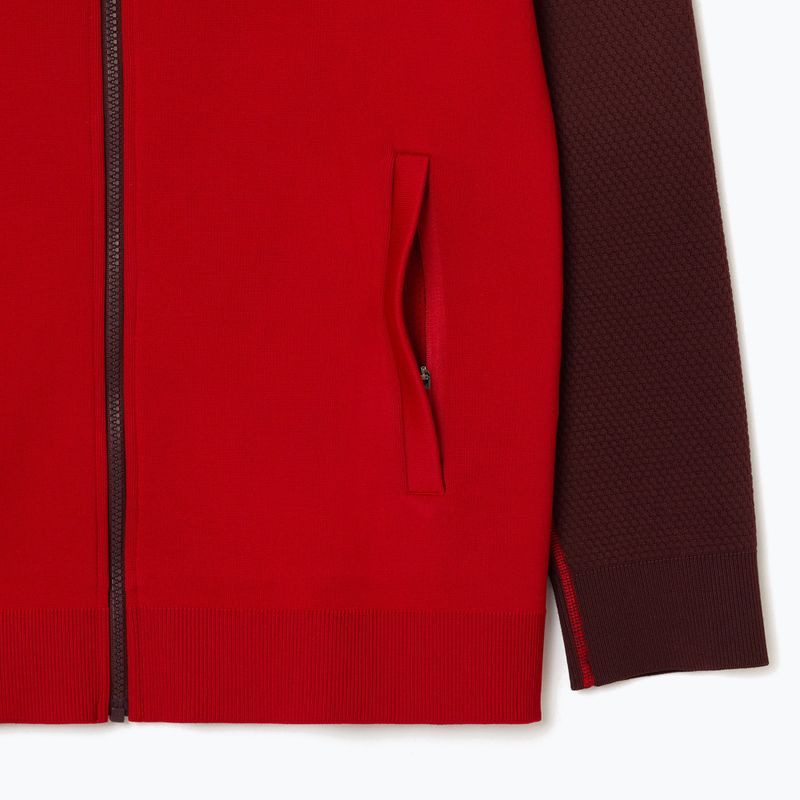 Felpa Lacoste uomo SH3022 opera/expresso 7