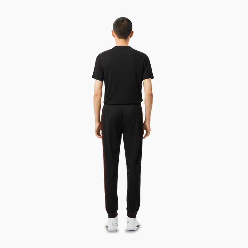 Pantaloni Lacoste da uomo XH2624 nero / expresso 3