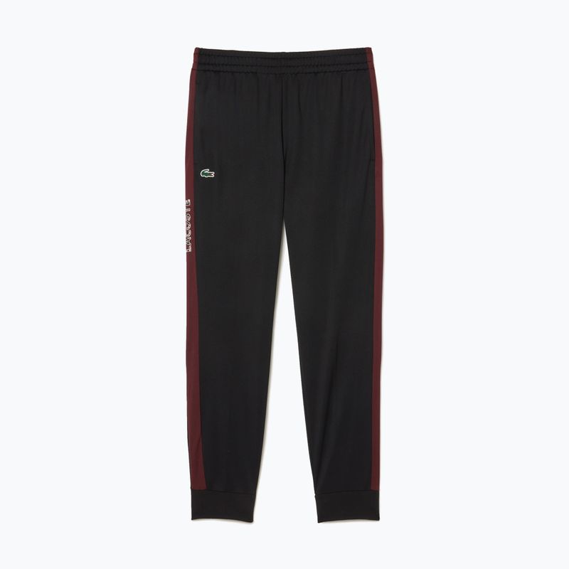 Pantaloni Lacoste da uomo XH2624 nero / expresso 5