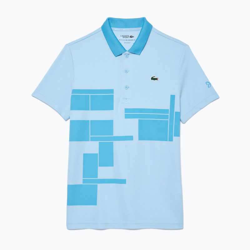 Polo Lacoste DH2568 panoramica/blu argentino 5