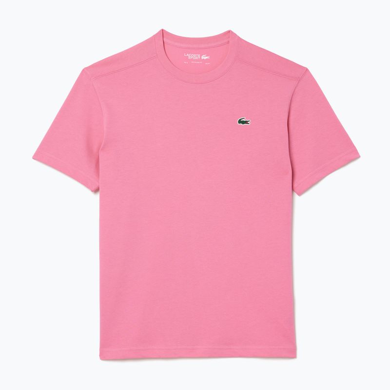Maglietta Lacoste uomo TH7618 reseda rosa