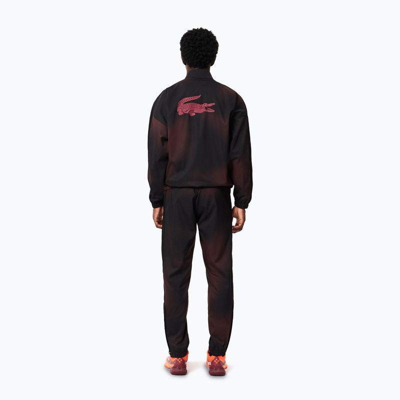 Tuta Lacoste uomo WH2609 nero / expresso 2