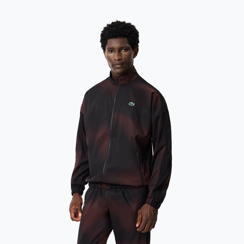 Tuta Lacoste uomo WH2609 nero / expresso 3