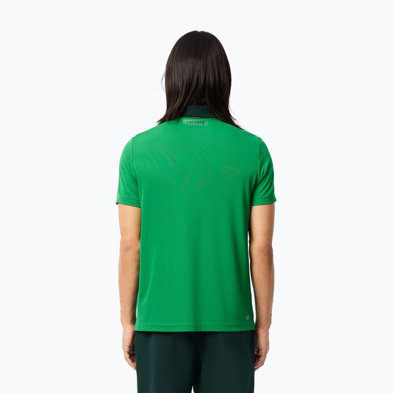 Polo Lacoste Tennis DH2568 verde fluoro/sinopoli 2