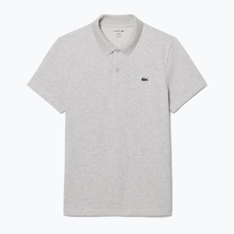 Polo uomo Lacoste Polo DH5522 silver chine 5
