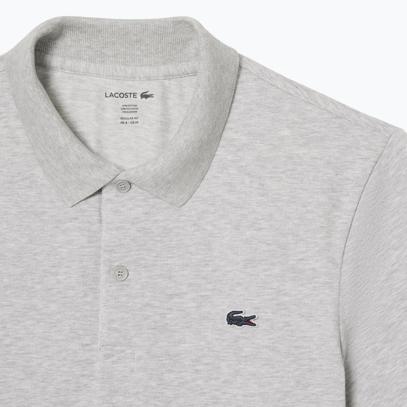 Polo uomo Lacoste Polo DH5522 silver chine 6