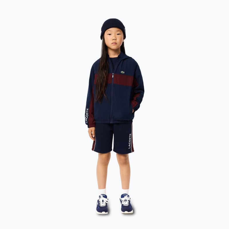 Giacca Lacoste da bambino BJ2453 blu navy / expresso 2
