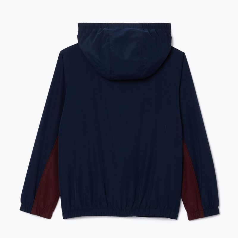 Giacca Lacoste da bambino BJ2453 blu navy / expresso 6