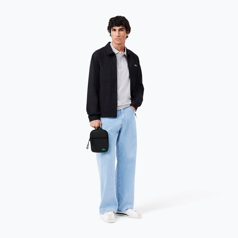 Sacca da uomo Lacoste NH4679TX fettuccia jacquard noir 7